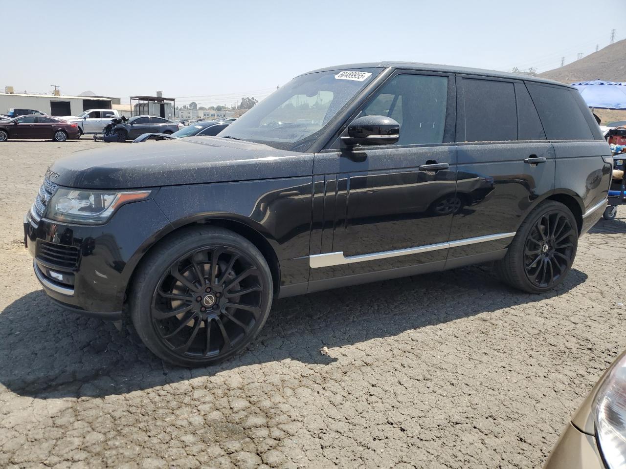 2016 Land Rover Range Rover HSE, VIN SALGS2VF2GA278395 — Replaced VIN