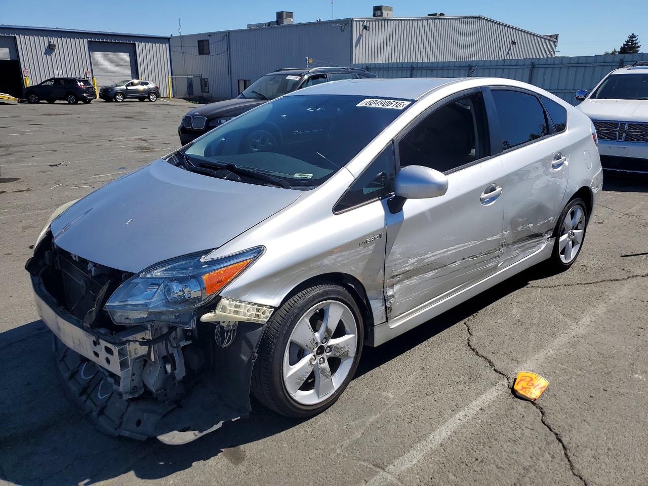 2013 Toyota Prius Persona, VIN JTDKN3DUXD5702571 — Front end