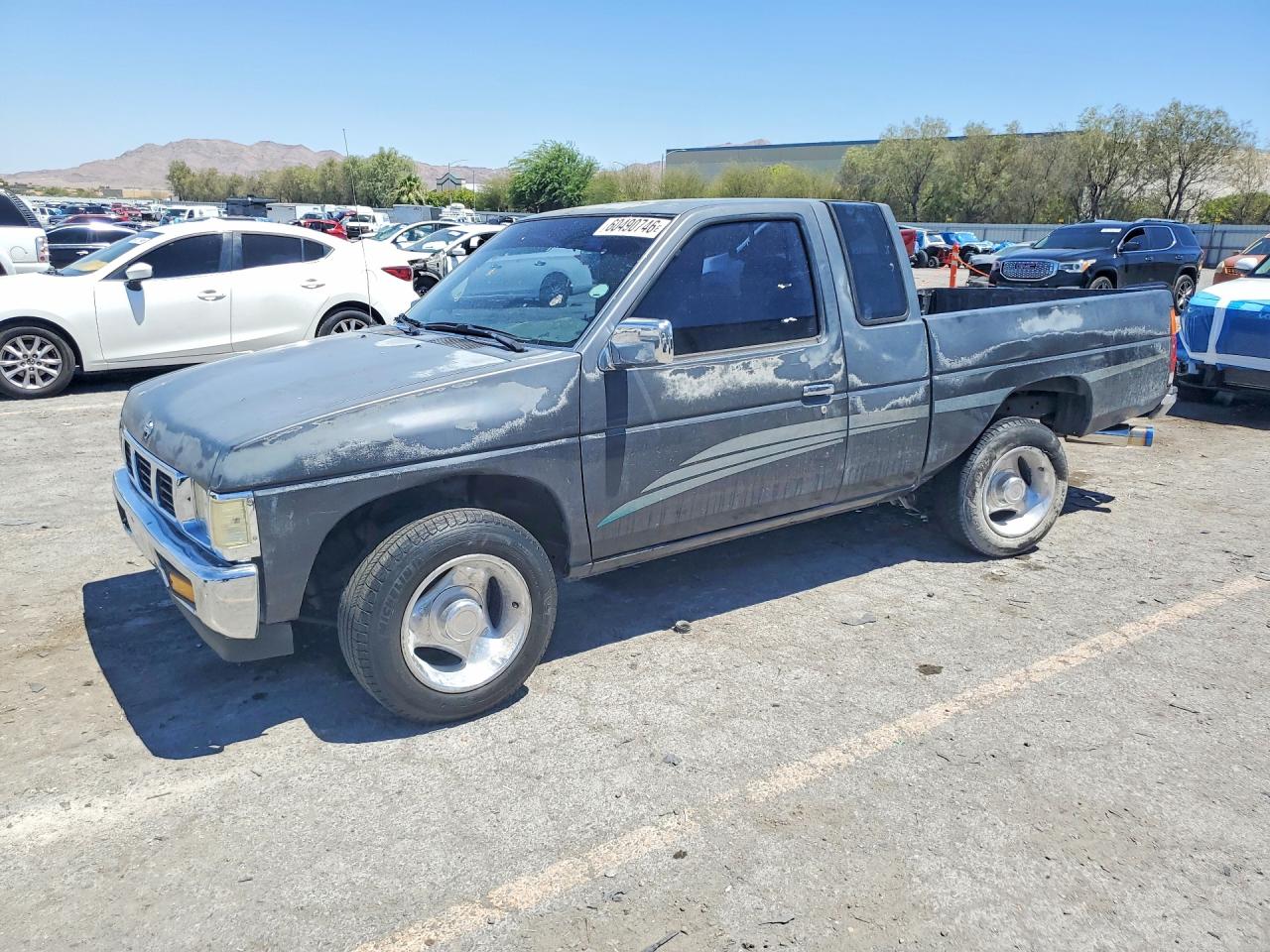 1994 Nissan Frontier XE, VIN 1N6SD16S5RC364323 — Rear end