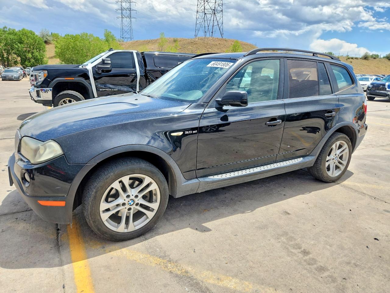 2007 BMW X3 3.0si, VIN WBXPC93427WF14793 — Hail