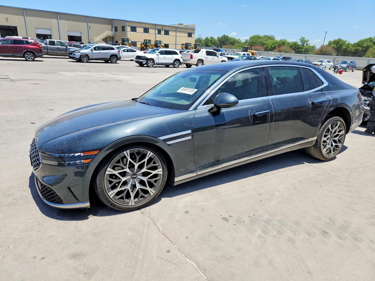 2023 Genesis G90 e-SC, VIN KMTFC4SD1PU030265 — Undercarriage