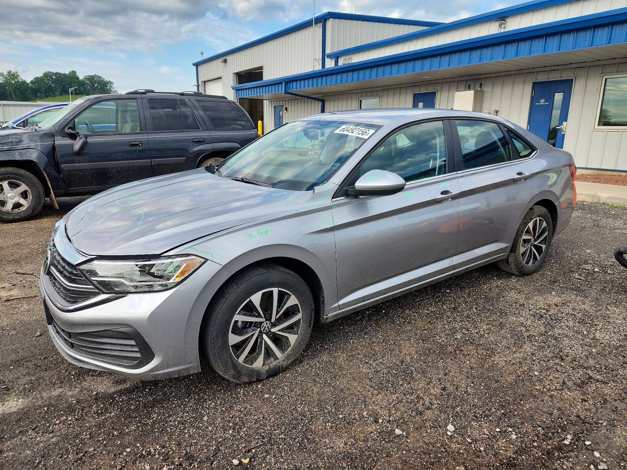 2022 Volkswagen Jetta S, VIN 3VWCM7BU9NM005841 — Front end