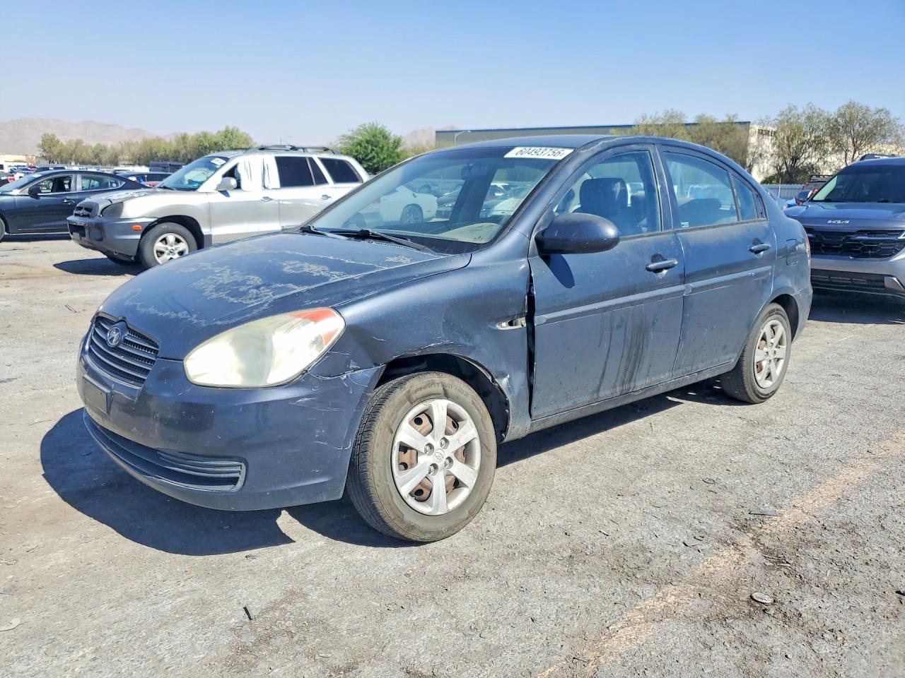 2009 Hyundai Accent Auto GLS, VIN KMHCN46CX9U333993 — Front end