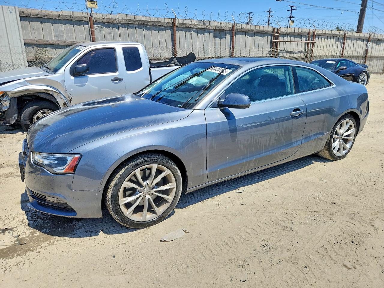2013 Audi A5 Premium Plus, VIN WAULFAFR1DA001419 — Зад