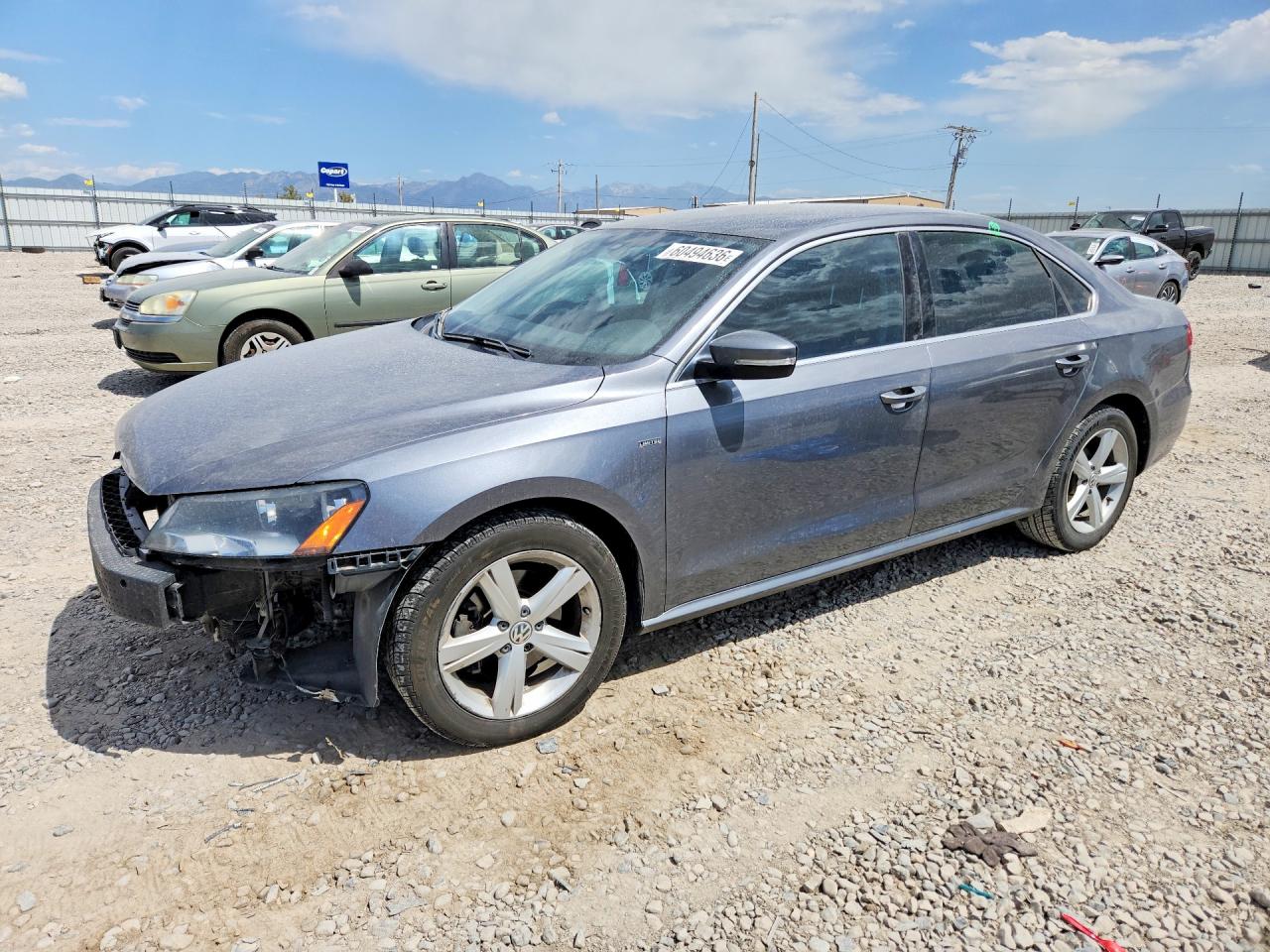 2015 Volkswagen Passat S, VIN 1VWAS7A32FC116434 — Undercarriage