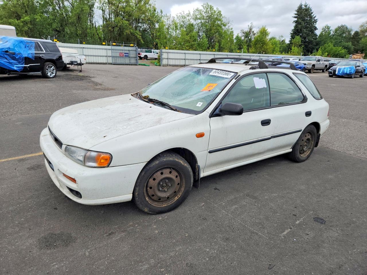 1997 Subaru Impreza L, VIN JF1GF4353VH823435 — Перед