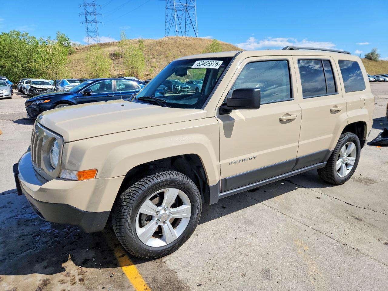2017 Jeep Patriot Latitude, VIN 1C4NJRFB9HD206230 — Hail