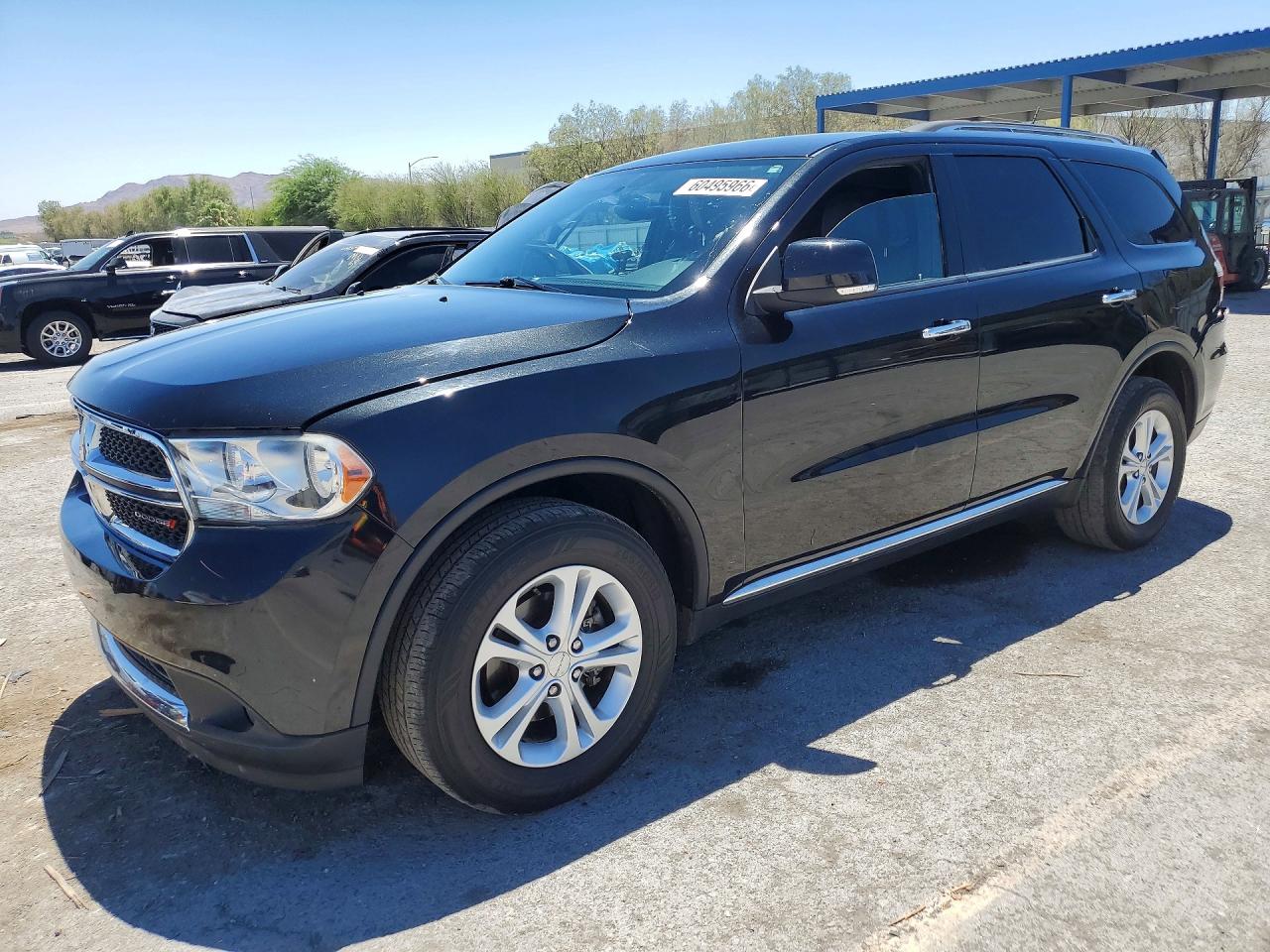 2013 Dodge Durango Crew, VIN 1C4RDHDG1DC687124 — Rear end