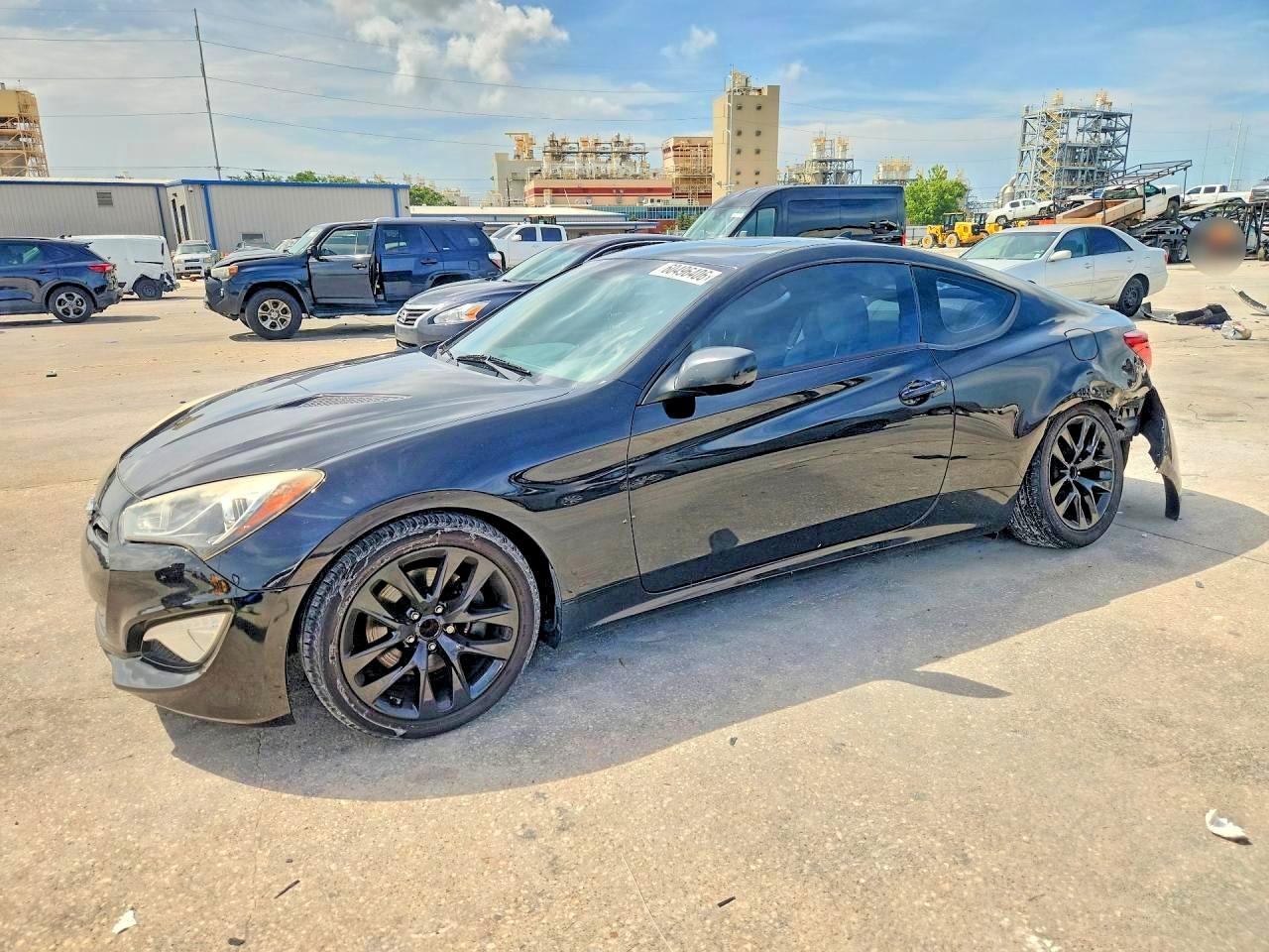 2014 Hyundai Genesis Coupe 2.0T, VIN KMHHT6KD3EU121470 — Rear end