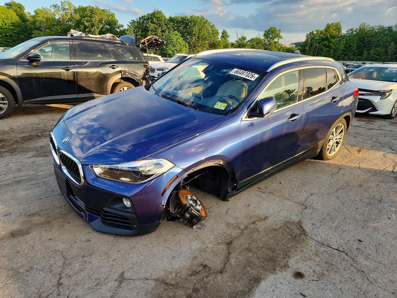 2019 BMW X2 xDrive28i, VIN WBXYJ5C50KEF82987 — Перед