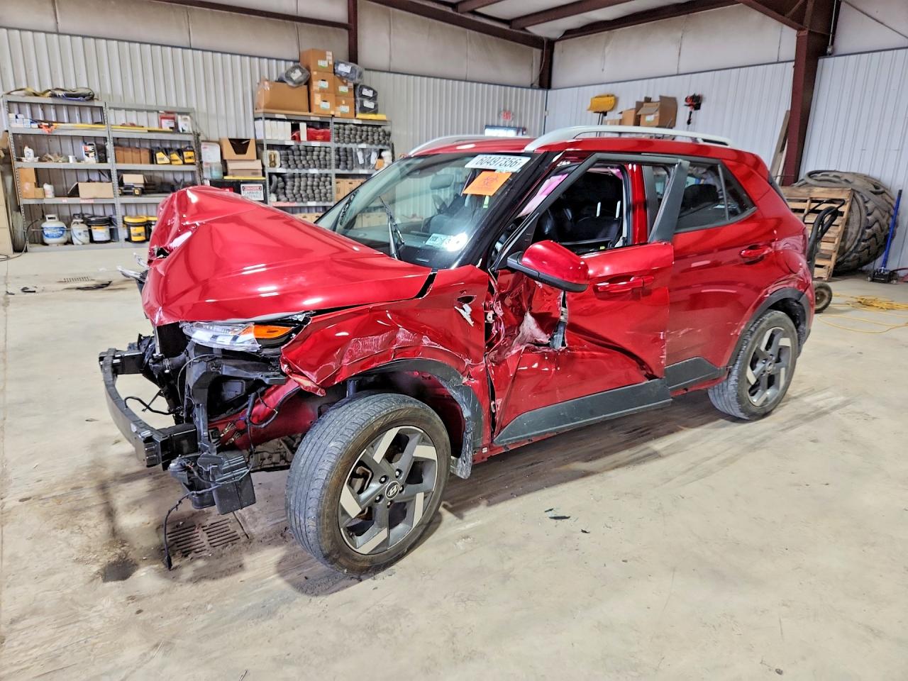 2023 Hyundai Venue SEL, VIN KMHRC8A36PU234423 — Front end