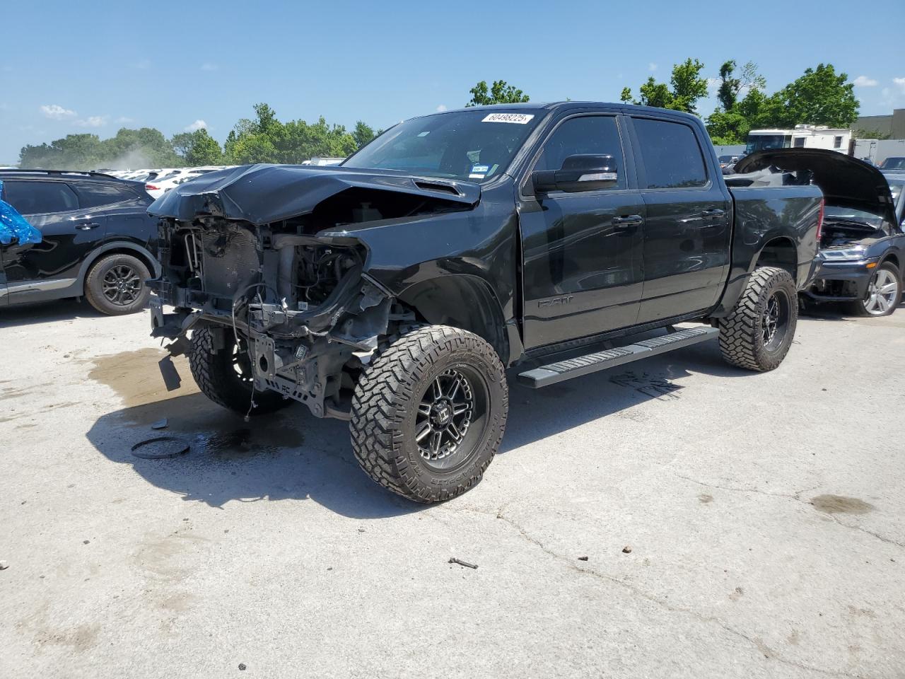 2021 Ram 1500 Lone Star, VIN 1C6RREFT9MN816149 — Front end