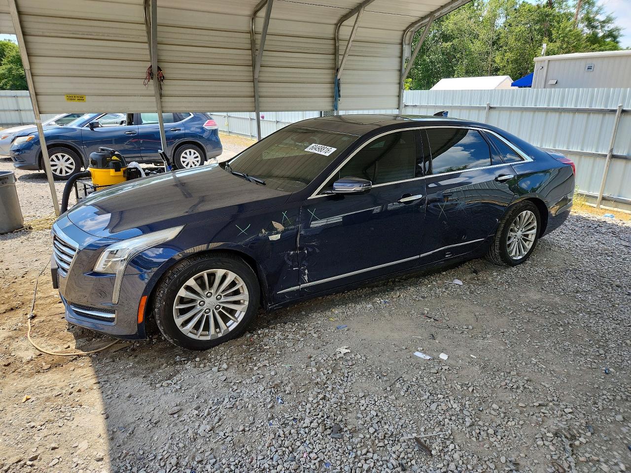 2017 Cadillac CT6 RWD, VIN 1G6KA5RX8HU197753 — Side