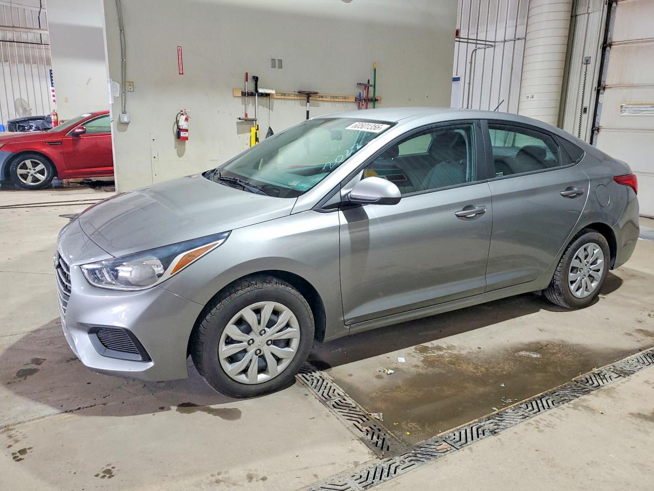 2022 Hyundai Accent SE, VIN 3KPC24A64NE168417 — Rear end