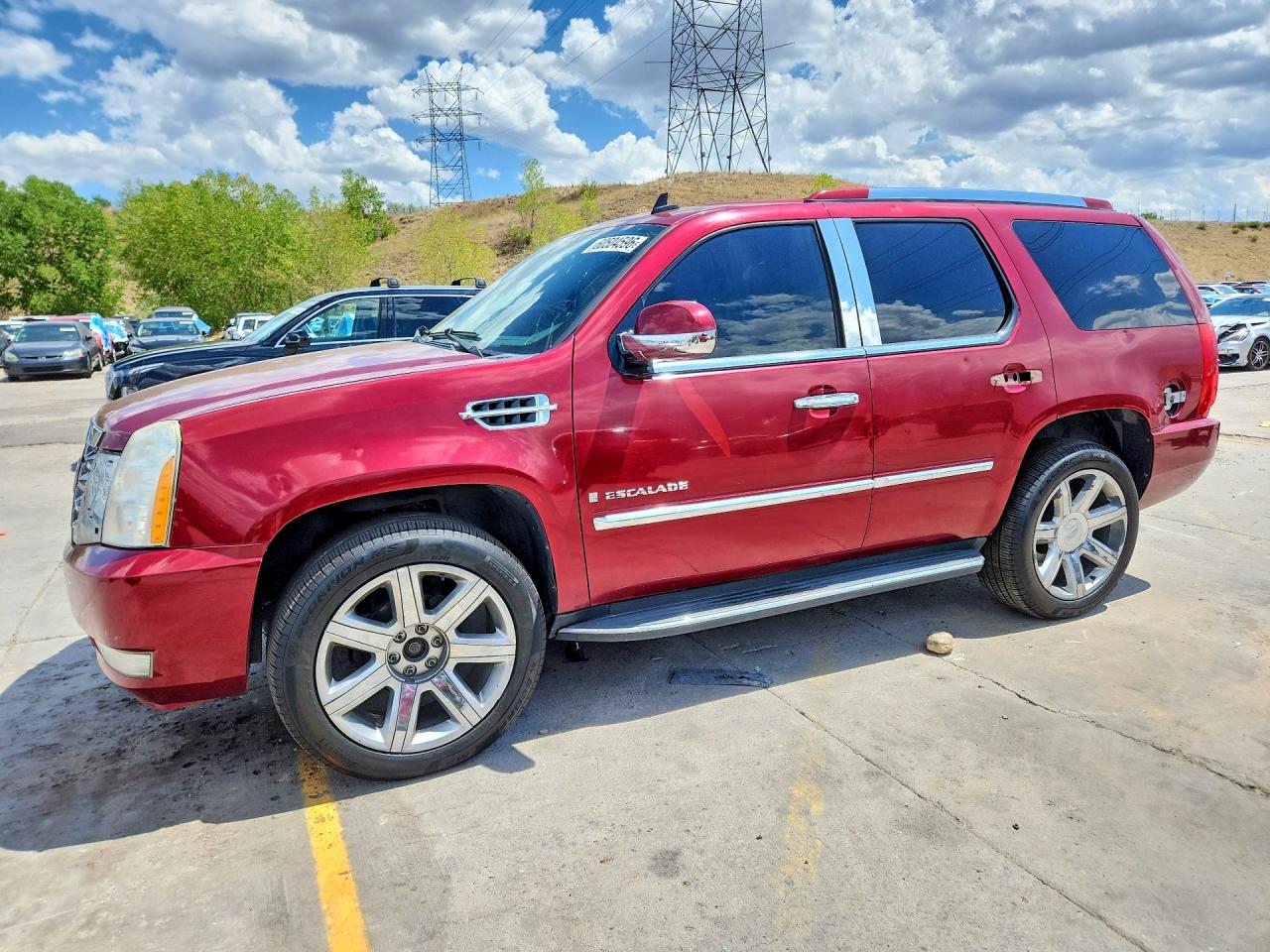 2009 Cadillac Escalade, VIN 1GYFK13289R248488 — Hail