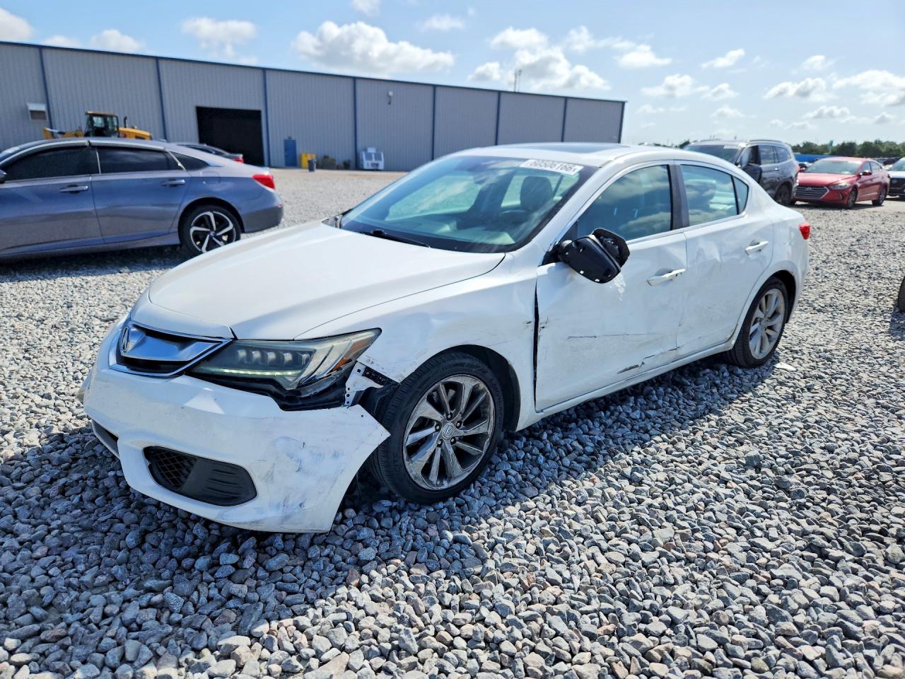 2017 Acura ILX Premium, VIN 19UDE2F72HA004884 — Front end