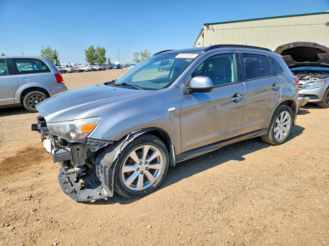 2014 Mitsubishi Outlander Sport GT, VIN 4A4AJ4AU5EE606732 — Front end