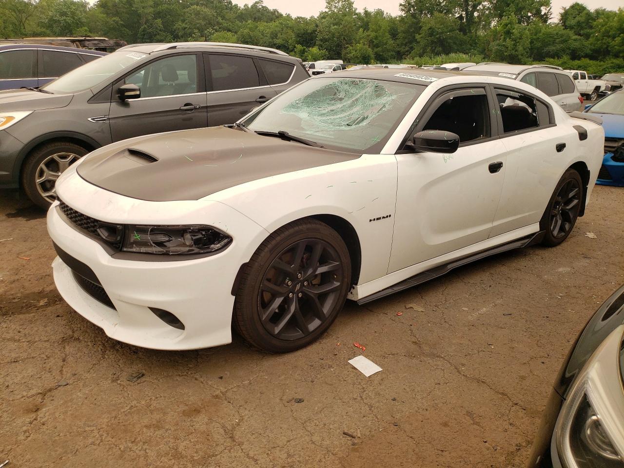 2021 Dodge Charger R/T, VIN 2C3CDXCT9MH574246 — Vandalism