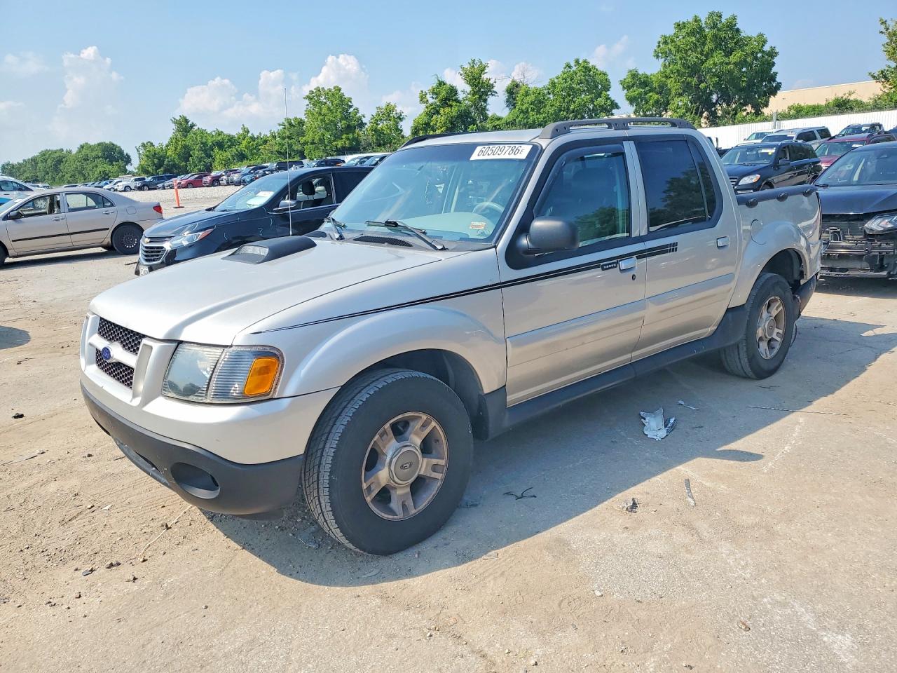 2003 Ford Explorer Sport Trac XLS, VIN 1FMZU77E63UB66358 — Зад