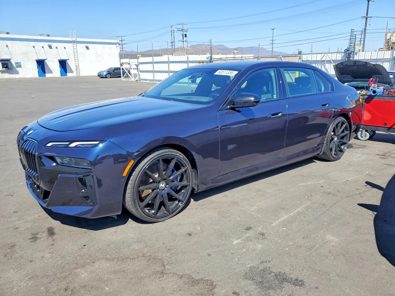 2024 BMW 7 Series 740i, VIN WBA23EH01RCR25672 — Minor dents and scratches