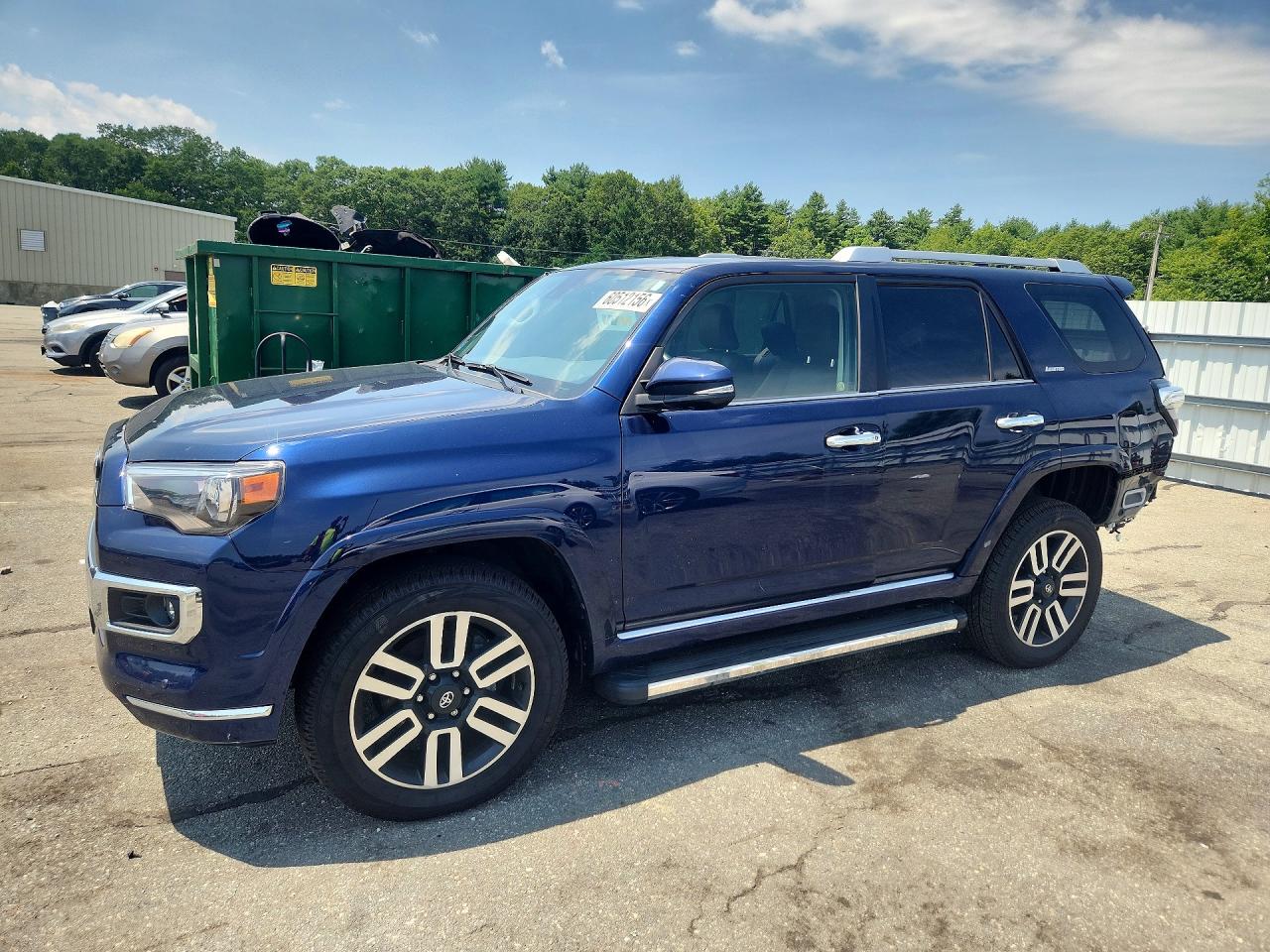 2023 Toyota 4Runner Limited, VIN JTEKU5JR0P6187637 — Rear end