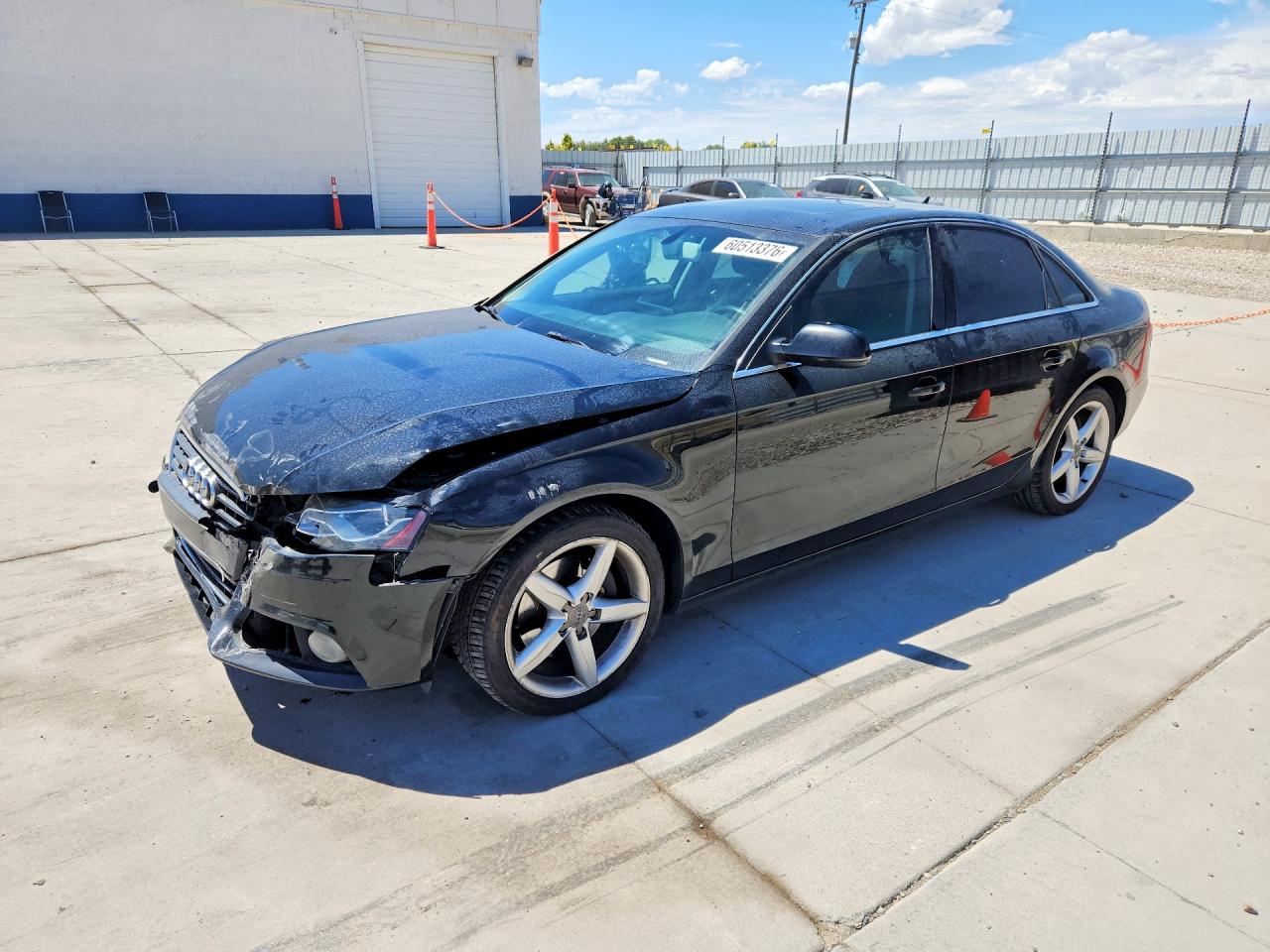 2010 Audi A4 Premium Plus, VIN WAUFFAFL0AN049541 — Front end