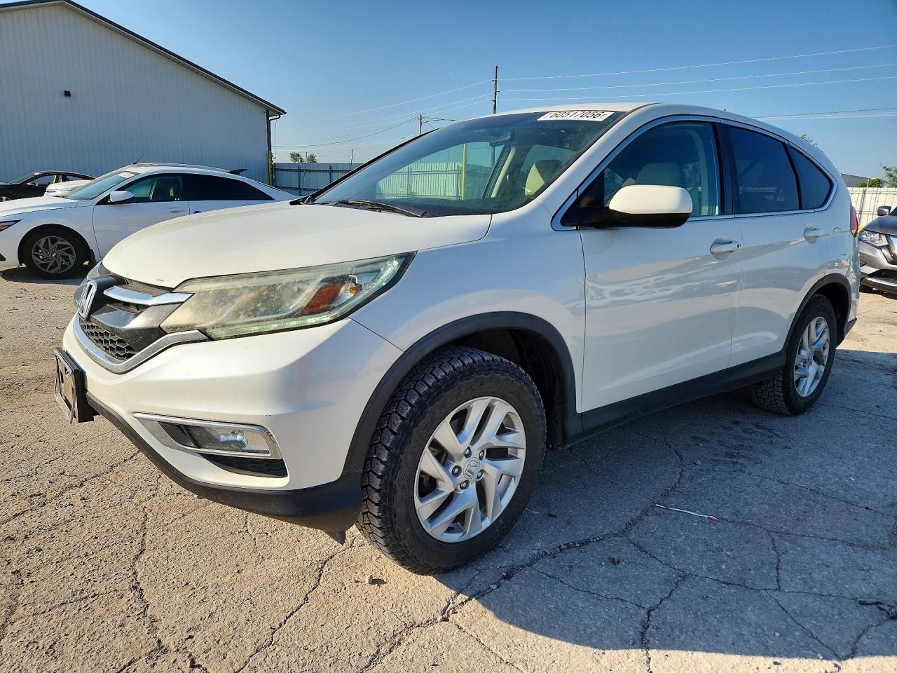 2015 Honda CR-V EX, VIN 5J6RM4H52FL072905 — Rear end