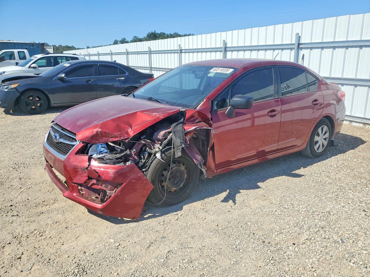 2015 Subaru Impreza, VIN JF1GJAA63FH006542 — Front end