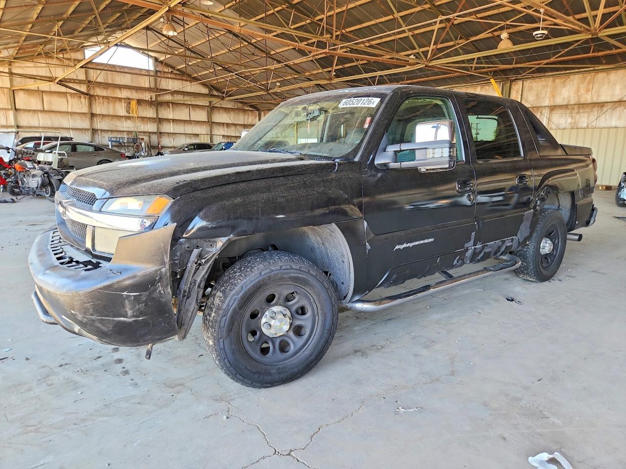 2003 Chevrolet Avalanche, VIN 3GNEC13T83G141124 — Front end