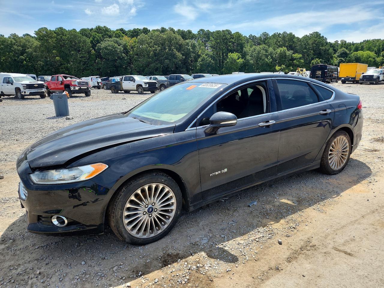 2014 Ford Fusion Titanium Hybrid, VIN 3FA6P0RU1ER295909 — Water / flood