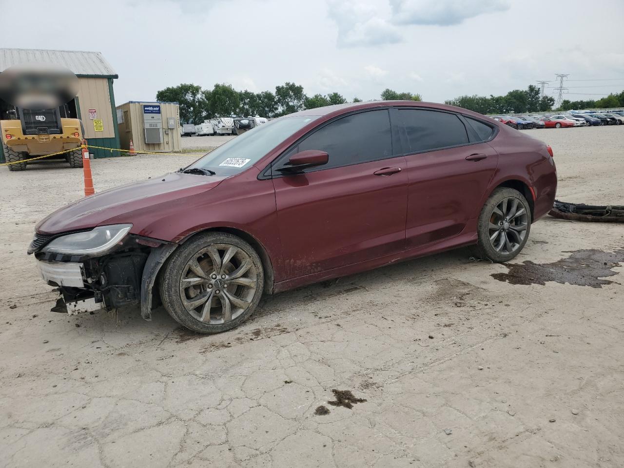 2015 Chrysler 200 S, VIN 1C3CCCDG7FN636444 — Front end