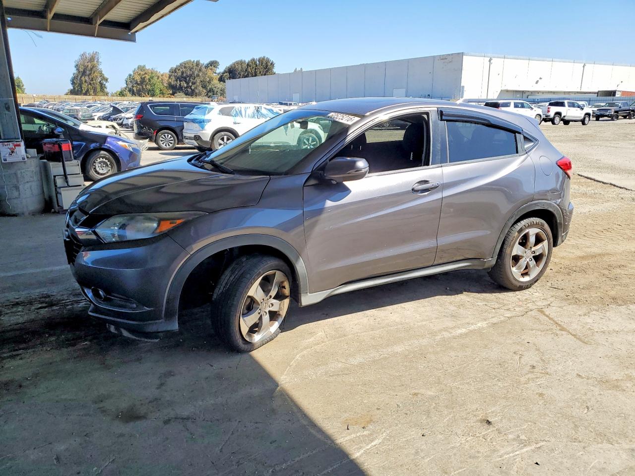 2016 Honda HR-V EX, VIN 3CZRU5H56GM750979 — Rear end