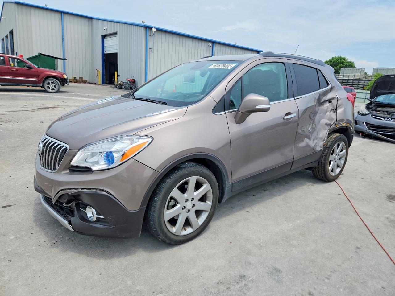 2014 Buick Encore Convenience, VIN KL4CJBSB7EB758170 — Front end