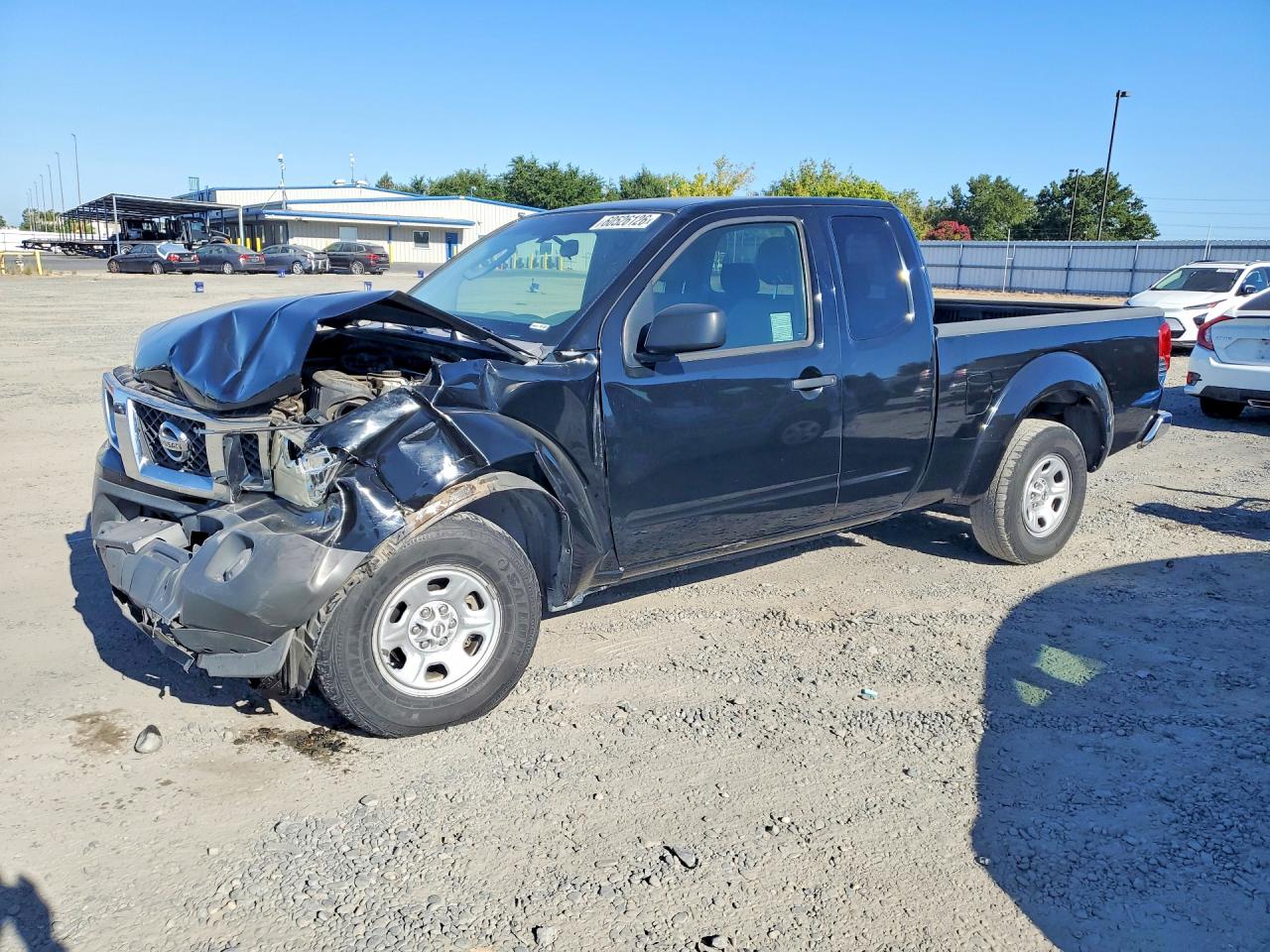 2009 Nissan Frontier SE, VIN 1N6BD06T59C418710 — Front end