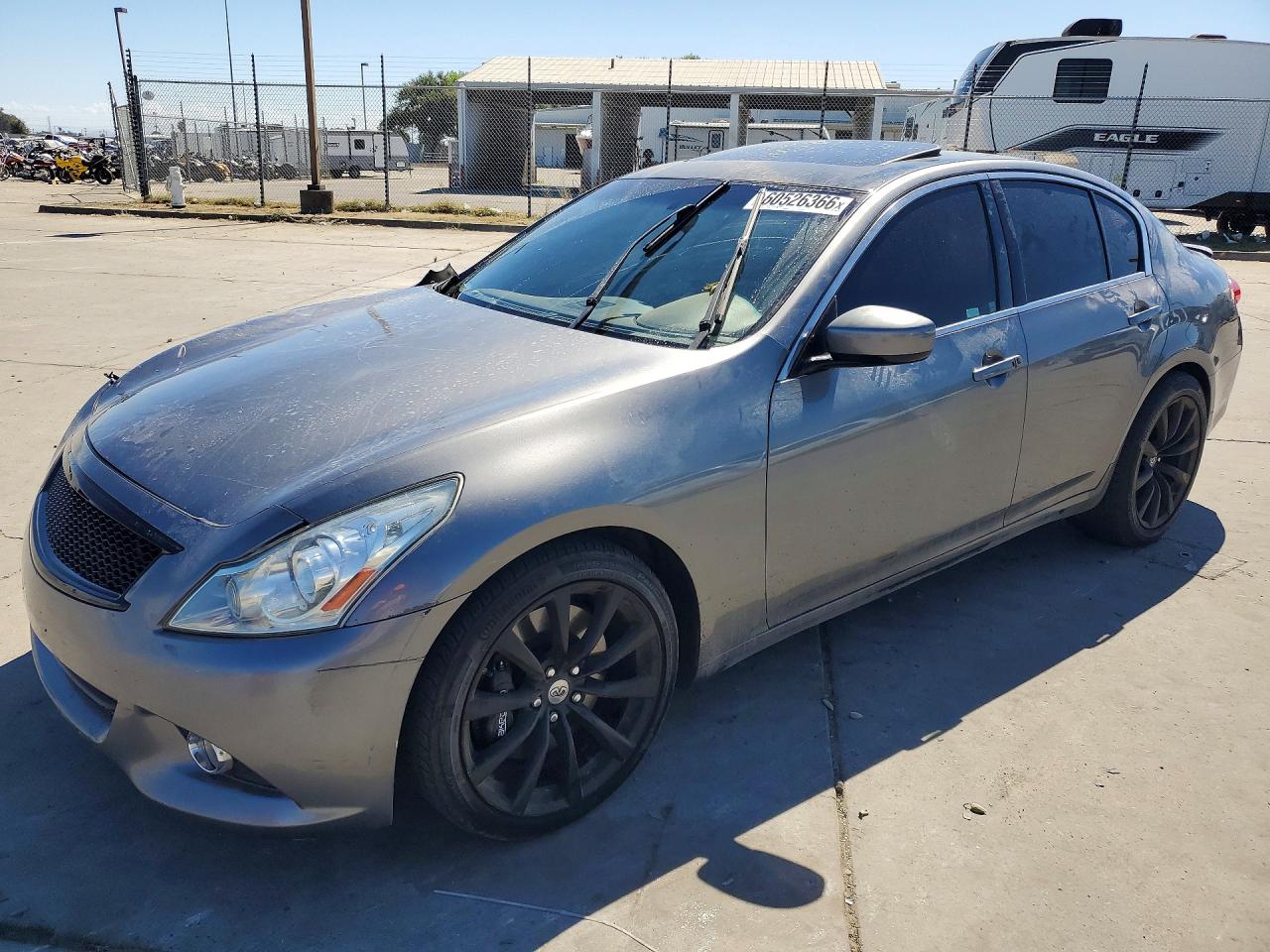 2012 Infiniti G37 Journey, VIN JN1CV6APXCM934826 — Front end