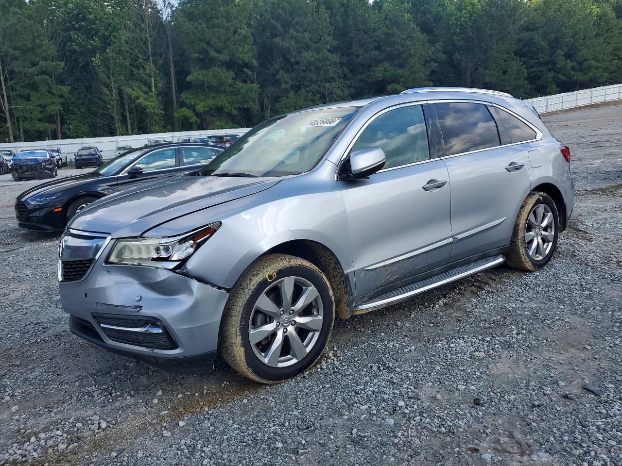 2016 Acura MDX Advance, VIN 5FRYD3H98GB010605 — Front end