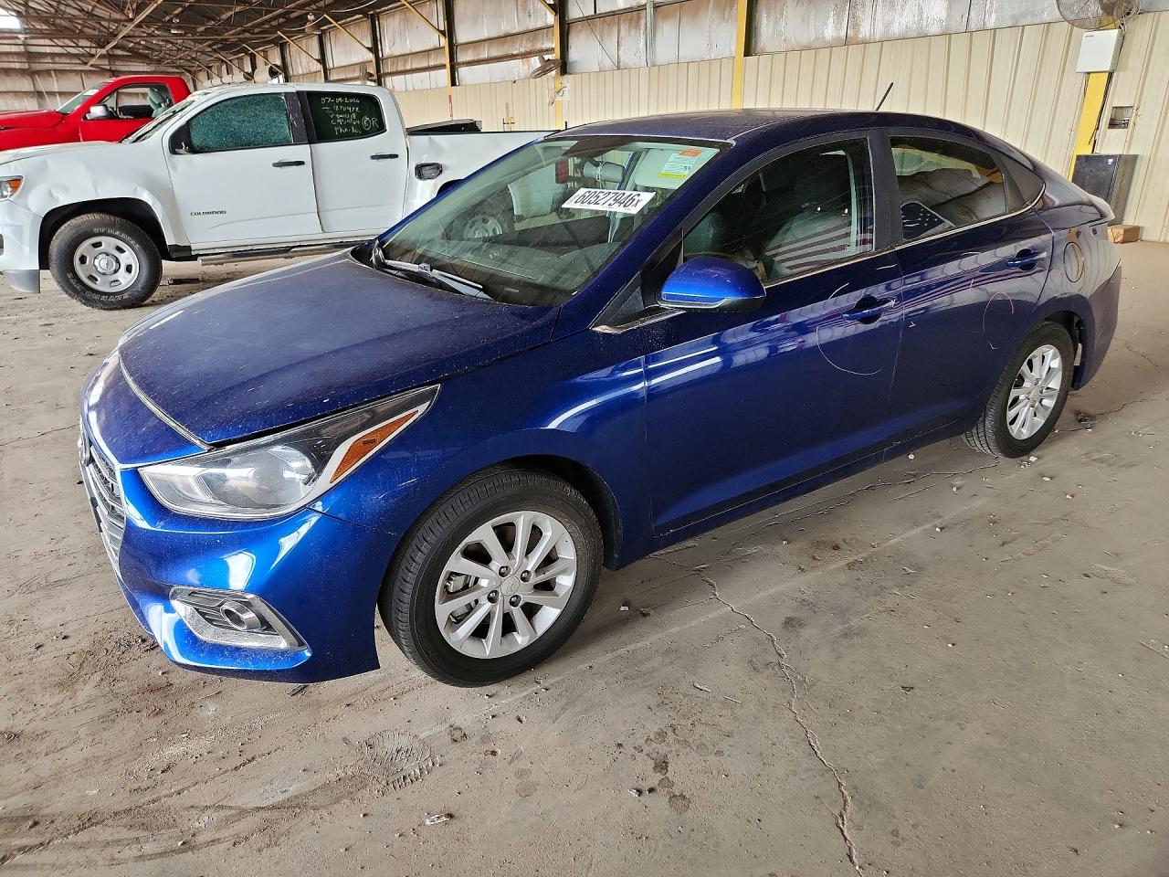 2020 Hyundai Accent SE, VIN 3KPC24A69LE090939 — Rear end