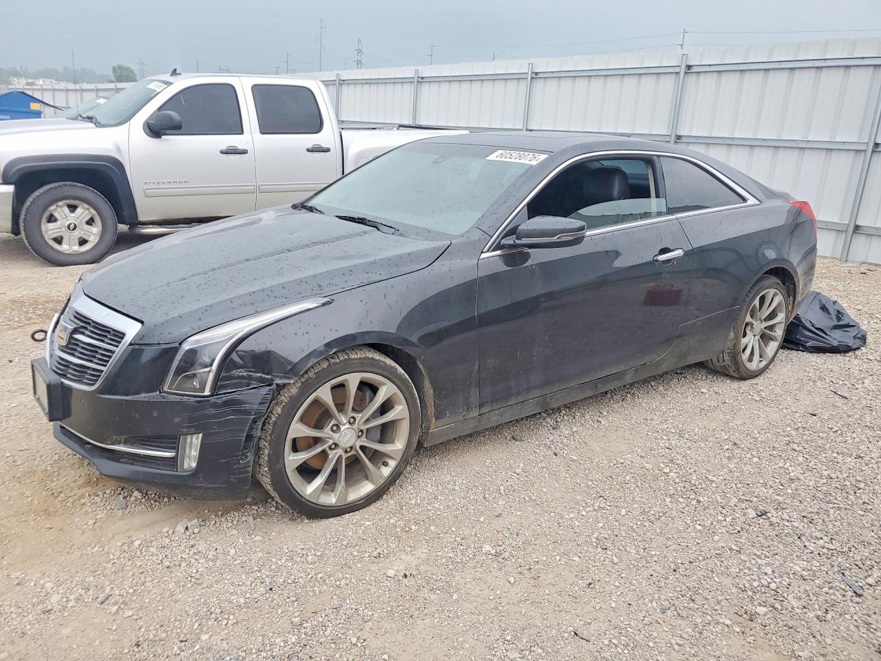 2015 Cadillac ATS Luxury AWD, VIN 1G6AH1R34F0138717 — Rear end