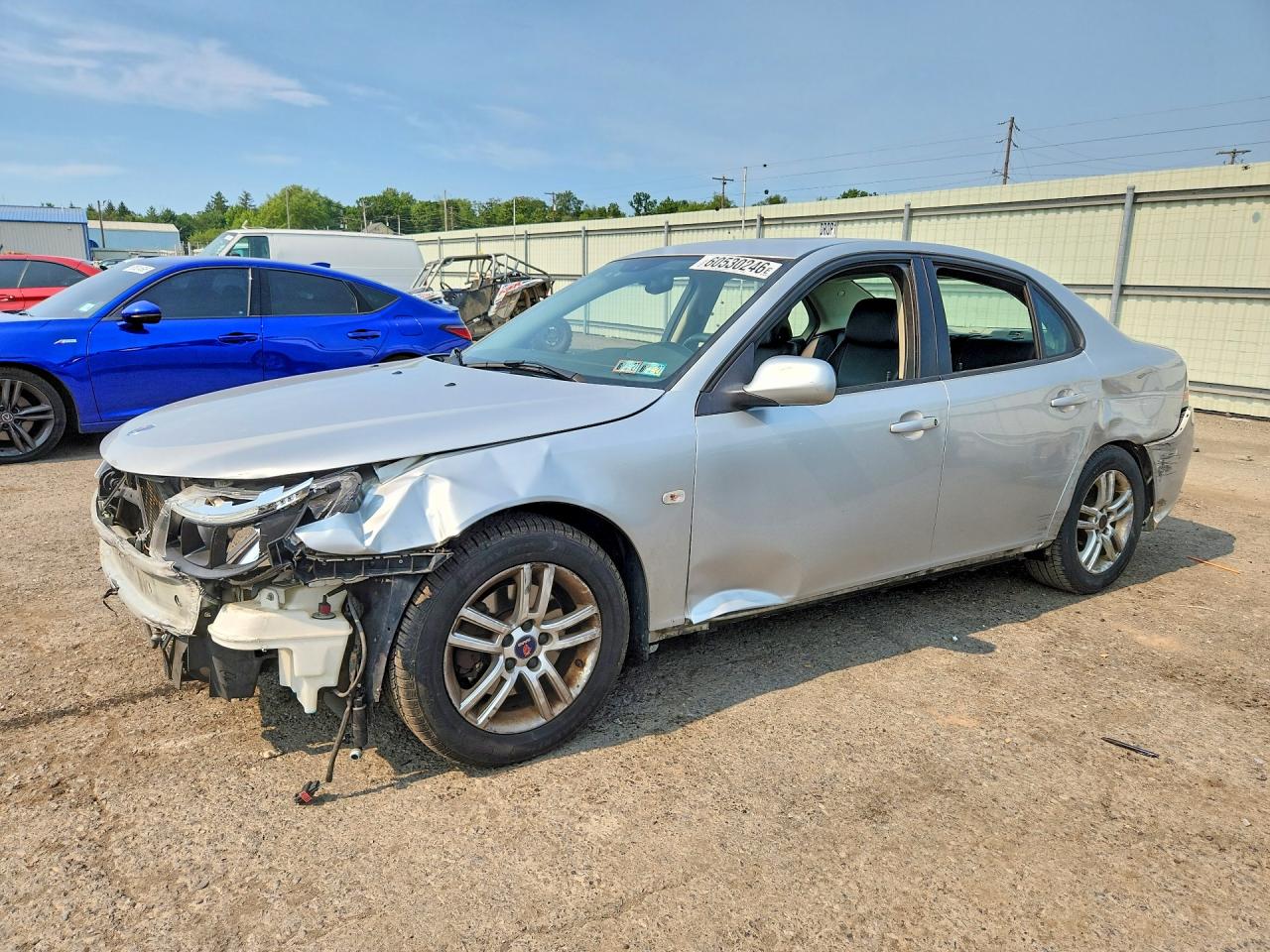 2011 Saab 9-3, VIN YS3FA4CY5B1313857 — Front end