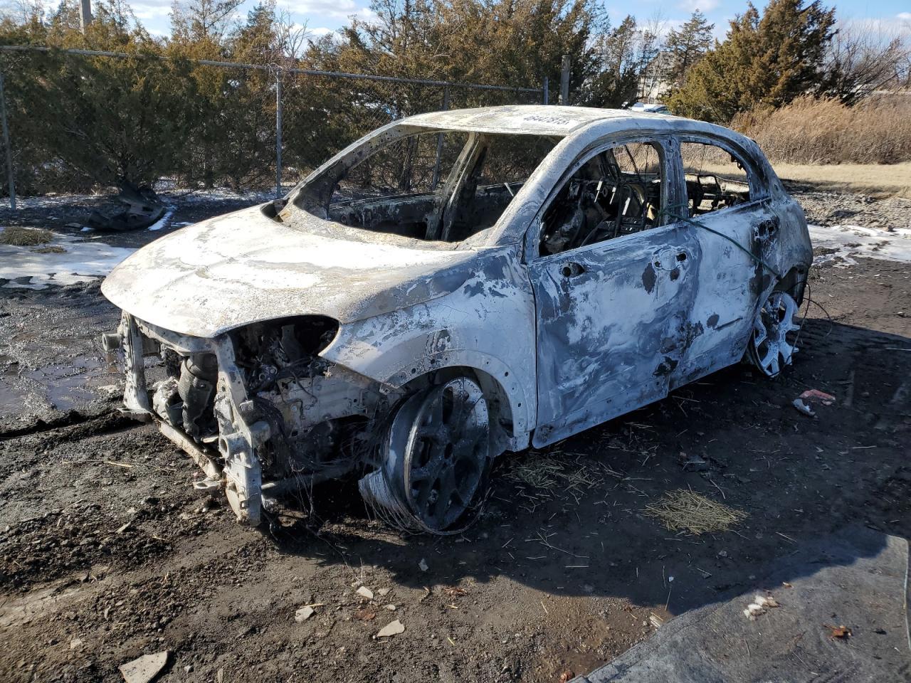 2020 FIAT 500X Sport, VIN ZFBNFYC15LP854293 — Burn