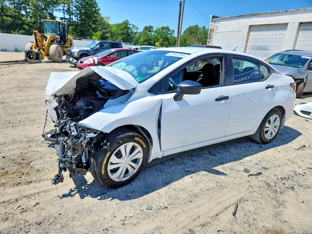 2024 Nissan Versa S, VIN 3N1CN8DV5RL892865 — Front end
