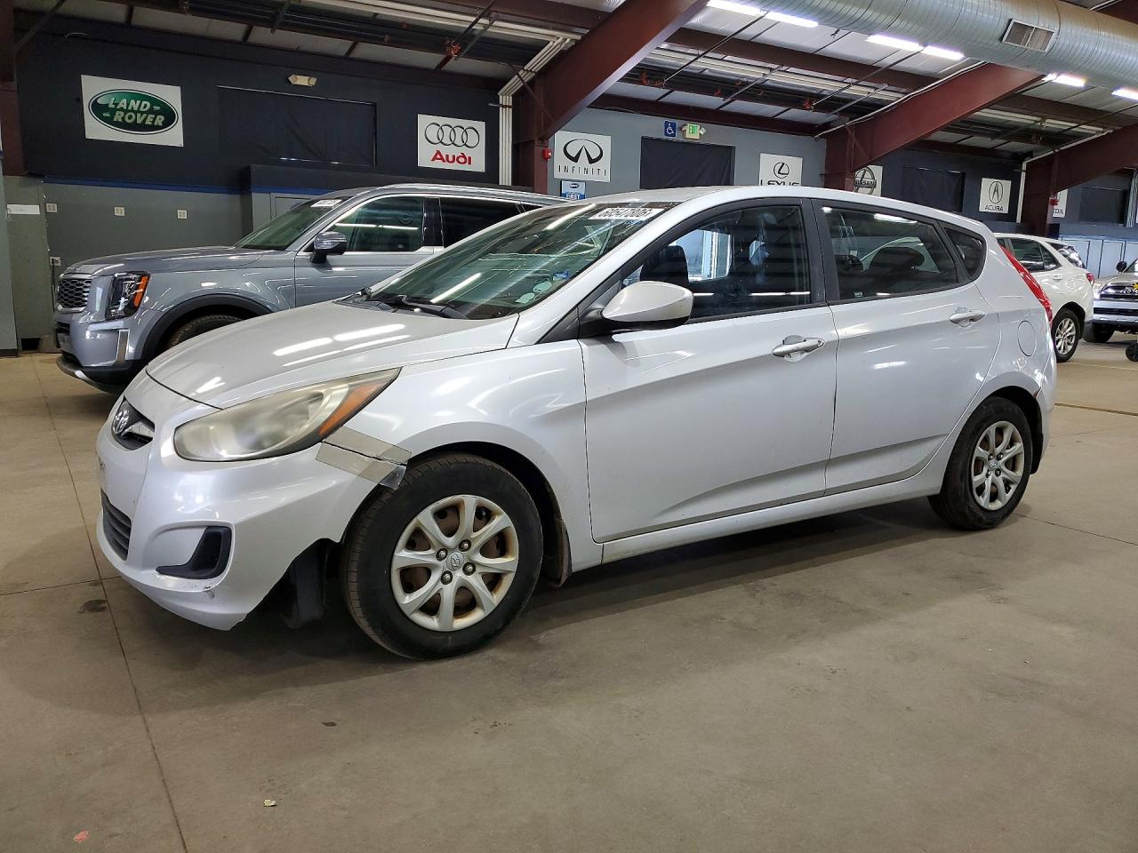 2012 Hyundai Accent GS, VIN KMHCT5AE4CU033541 — Front end