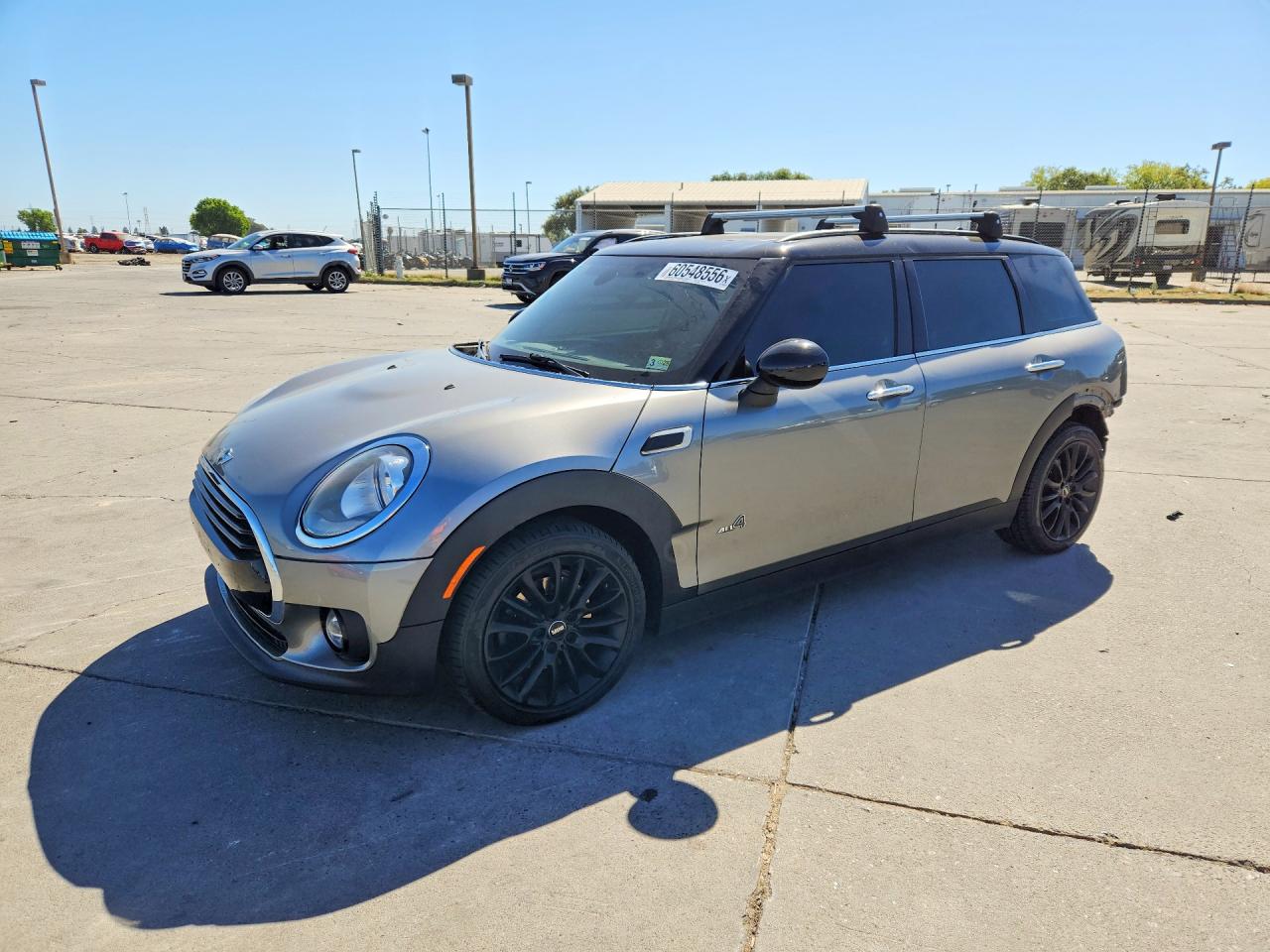 2017 MINI Clubman Cooper, VIN WMWLU1C56H2F27460 — Rear end