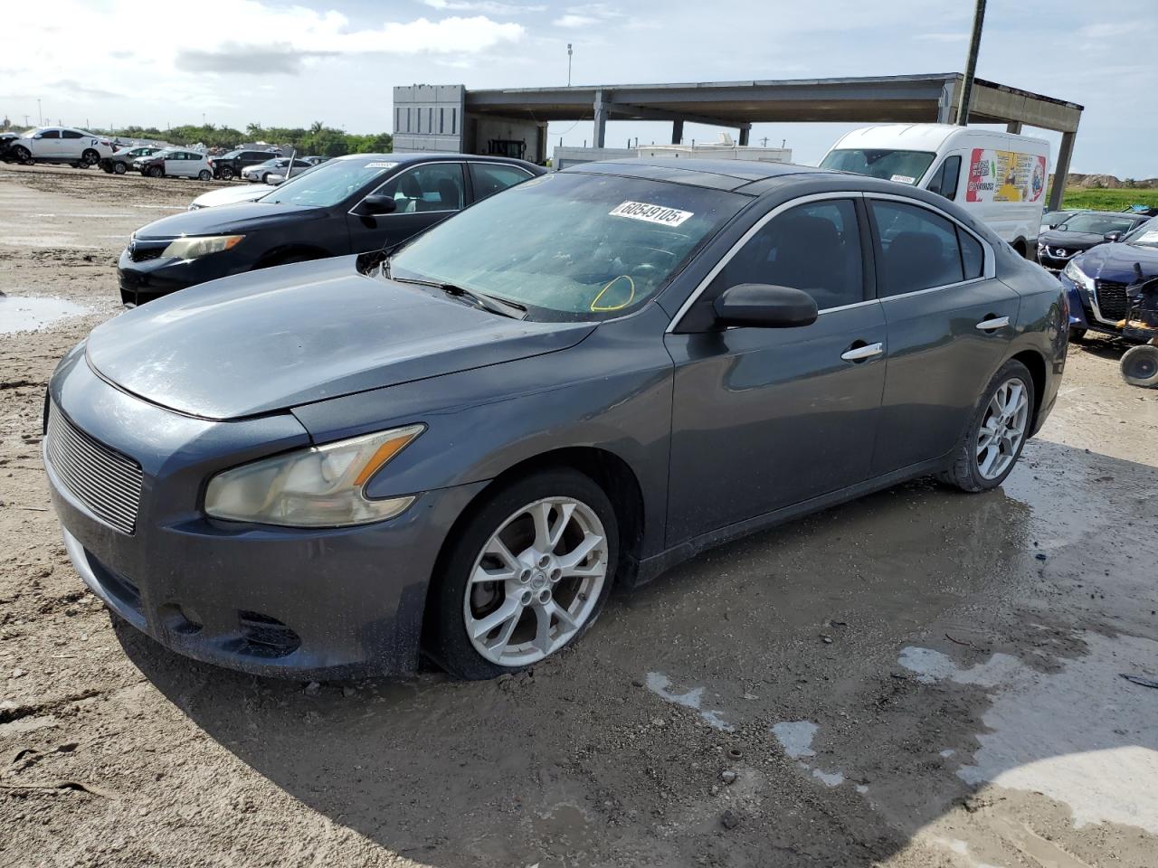 2012 Nissan Maxima SV, VIN 1N4AA5AP5CC863427 — Мелкие вмятины и царапины