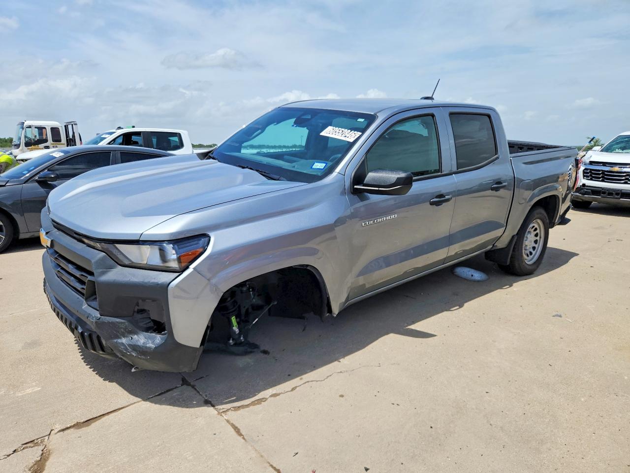2024 Chevrolet Colorado 2WD Work Truck, VIN 1GCGSBEC2R1241055 — Перед