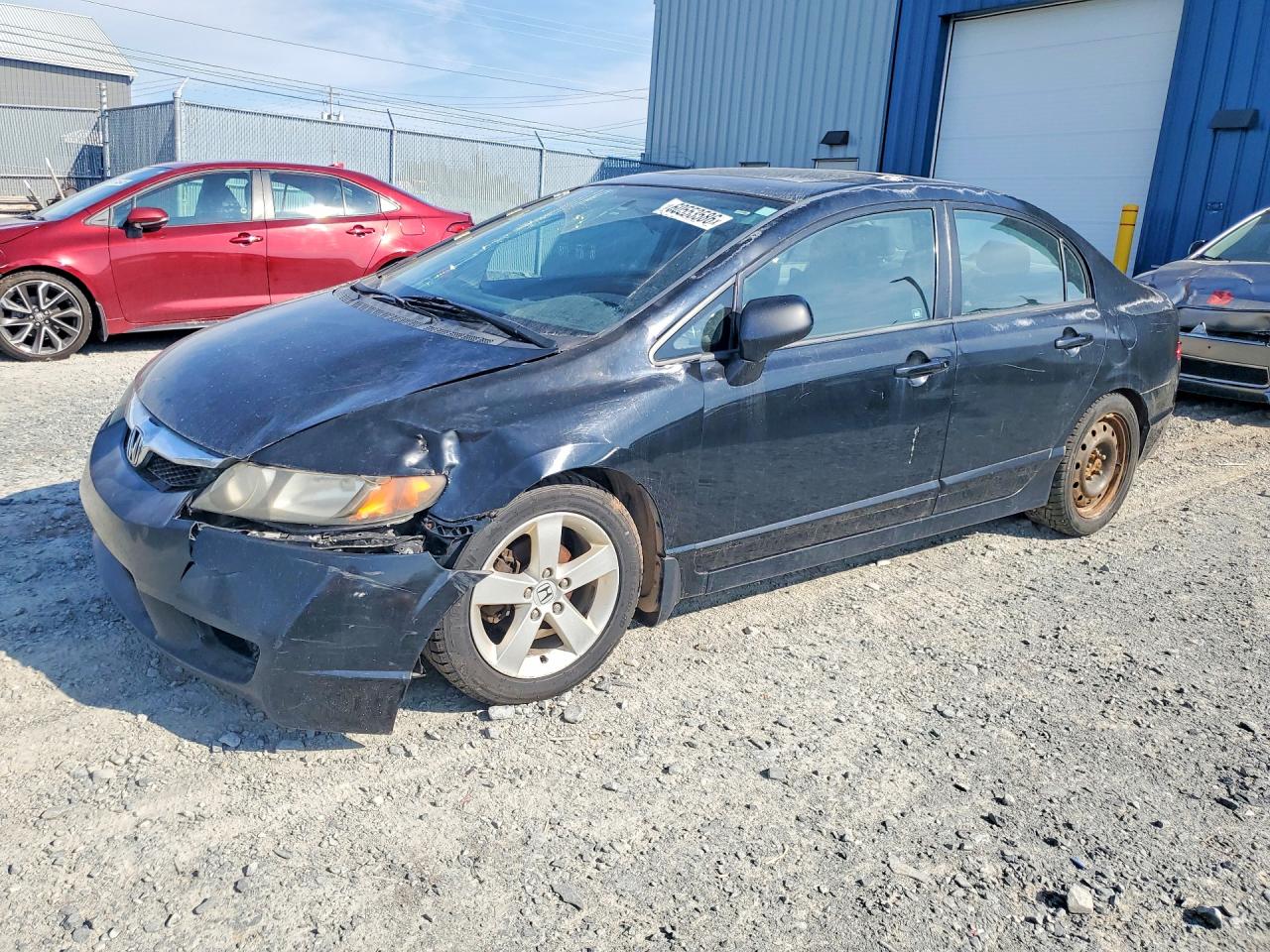 2011 Honda Civic LX-S, VIN 2HGFA1F63BH005024 — Front end