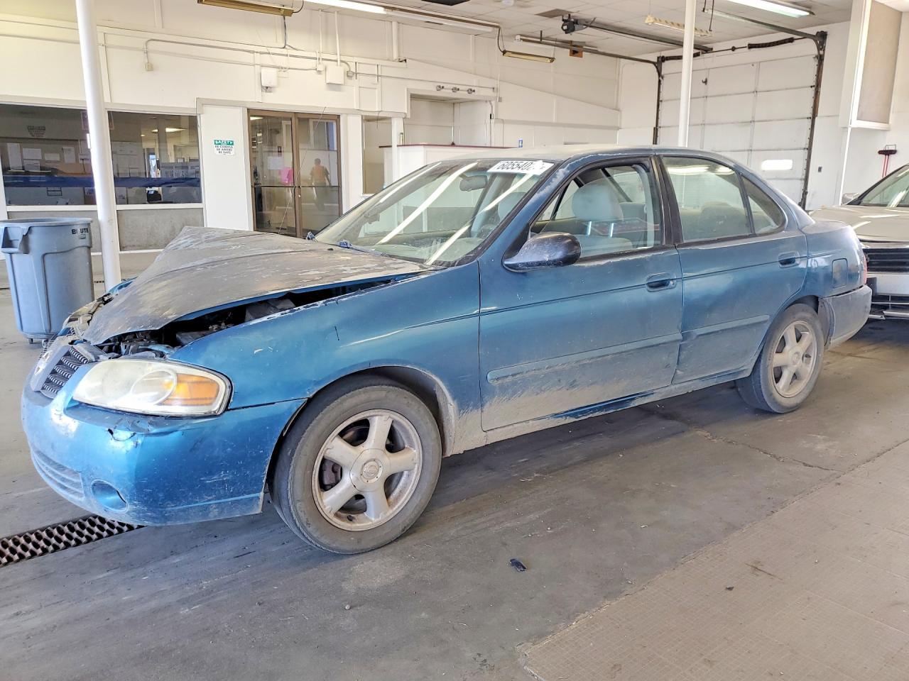 2004 Nissan Sentra S, VIN 3N1CB51D14L831945 — Front end