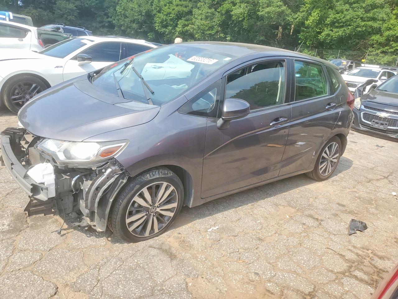 2016 Honda Fit EX, VIN JHMGK5H78GX034873 — Перед