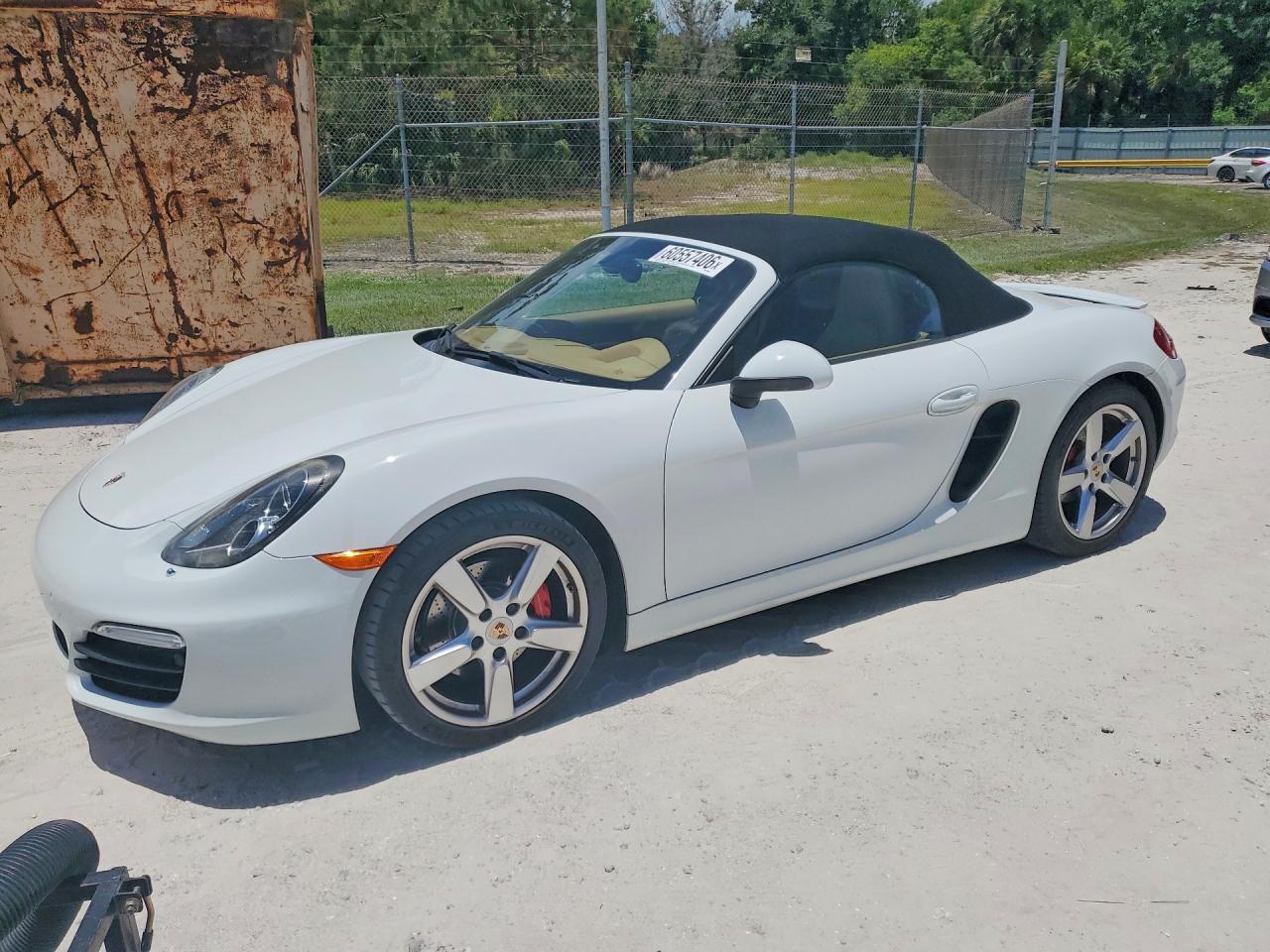2014 Porsche Boxster S, VIN WP0CB2A86ES140816 — Rear end