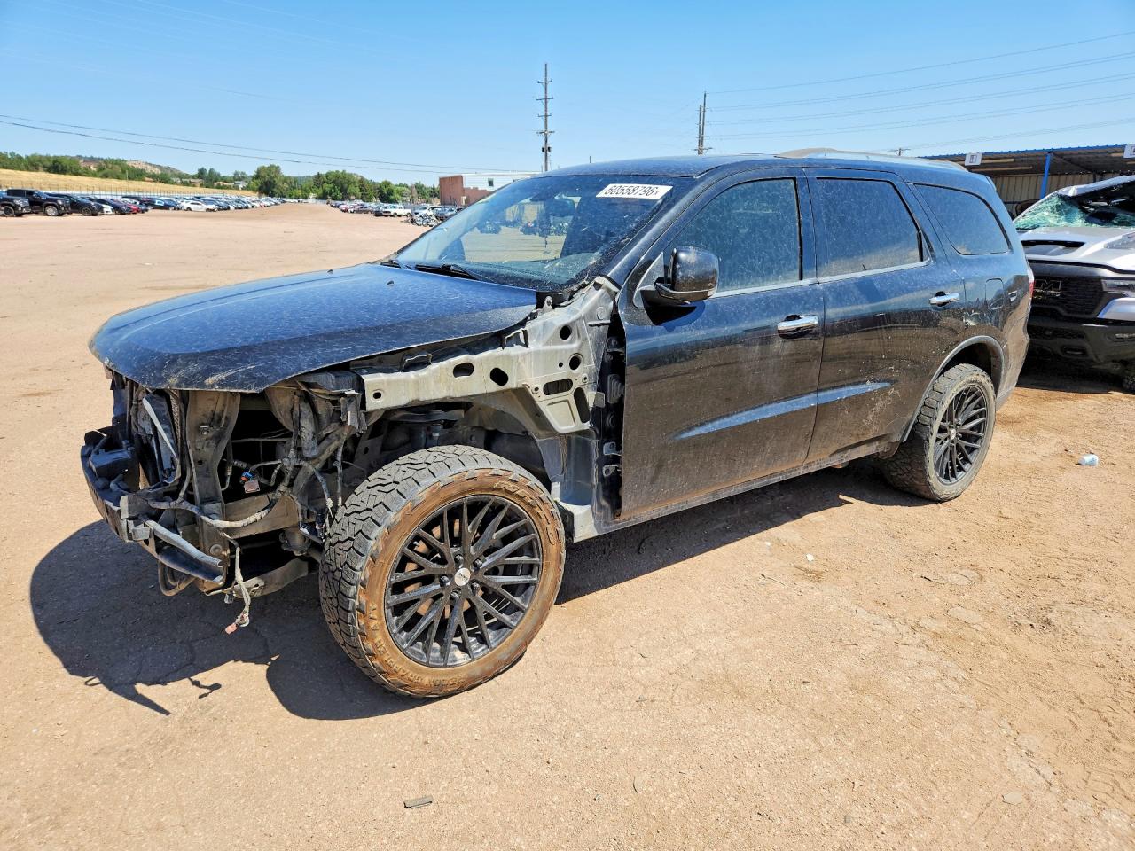 2013 Dodge Durango Crew, VIN 1C4RDJDG6DC608568 — Front end